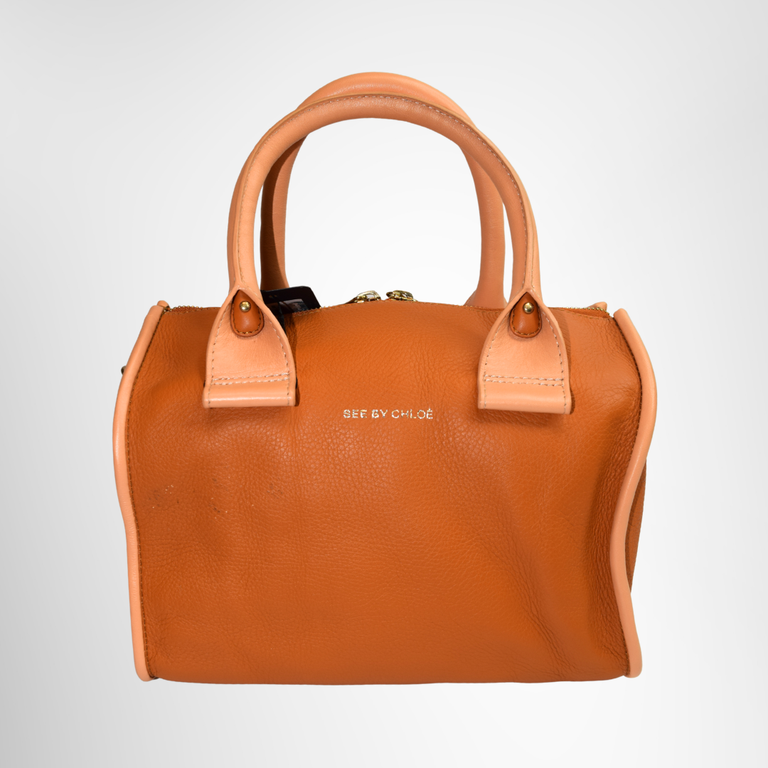 See by Chloe Preowned Luxury April Mini Boston Bag Front View - Antonio & Co.