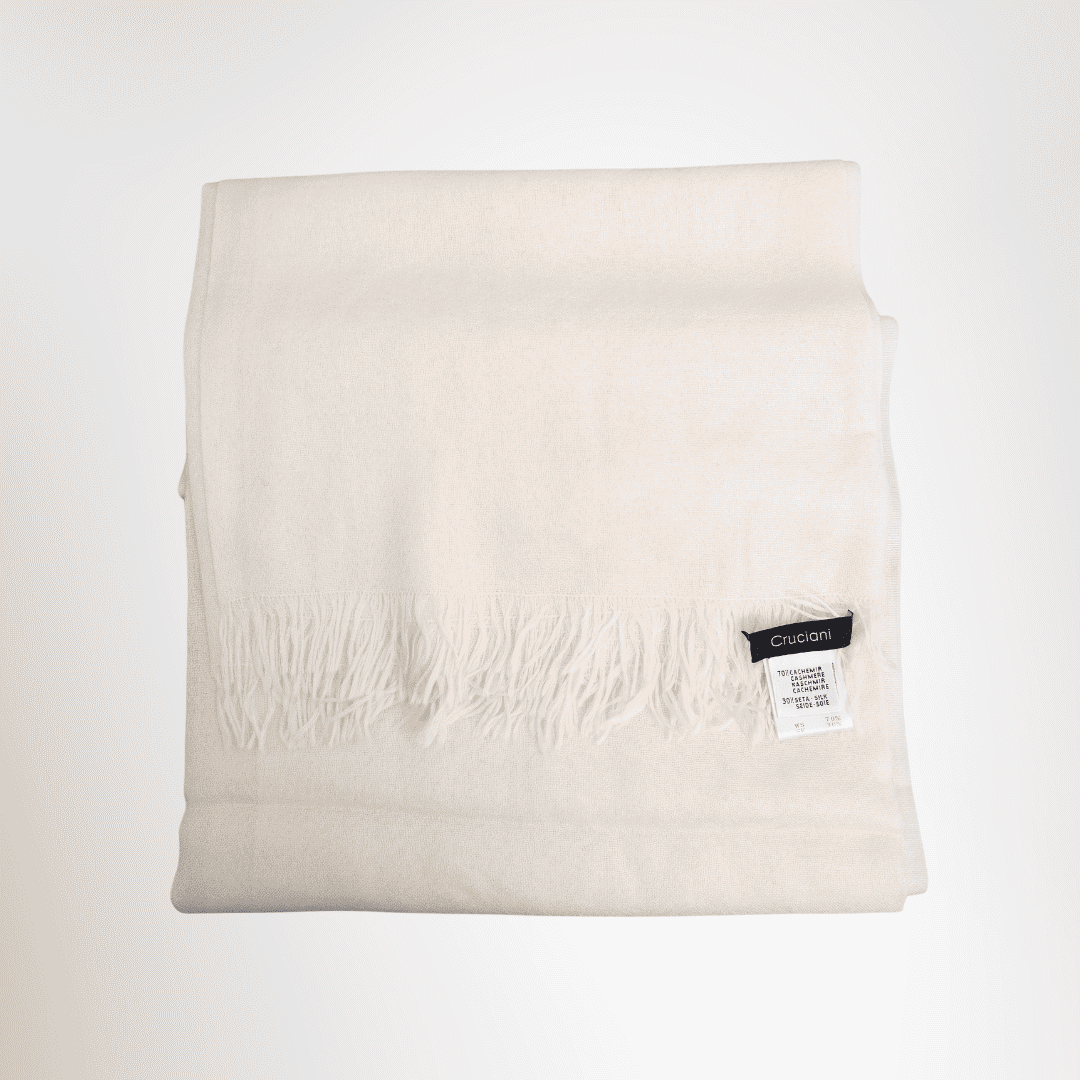 Cruciani Silk and Cashmere Scarf