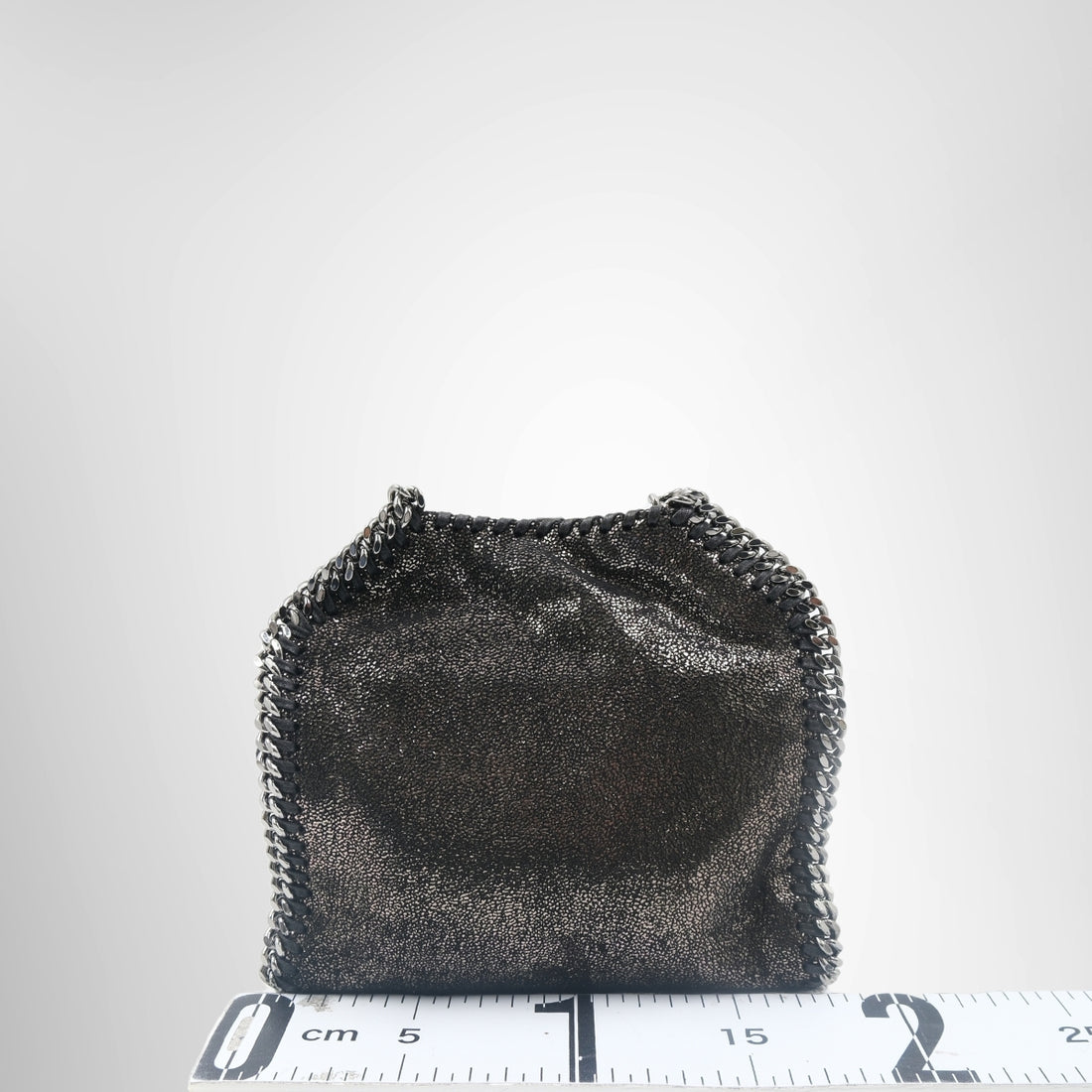 Stella McCartney Falabella Mini Metallic Tote Bag – Pre-Owned Luxury Brand Bag – Antonio & Co Front Page