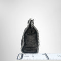 Stella McCartney Falabella Mini Metallic Tote Bag – Pre-Owned Luxury Brand Bag – Antonio & Co Side View 