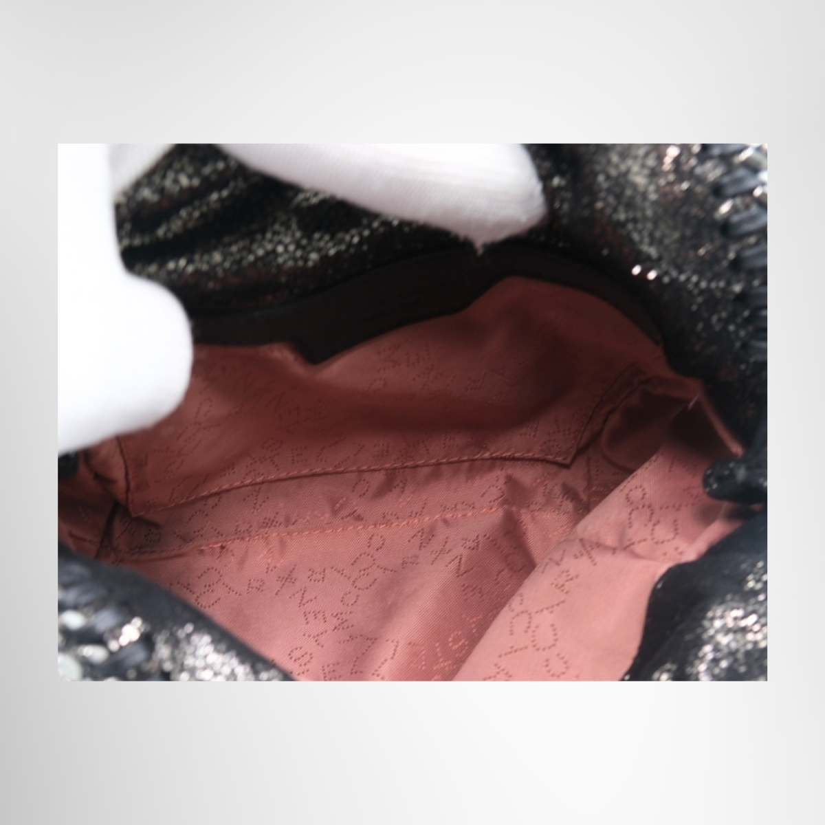 Falabella Mini Metallic Tote Bag