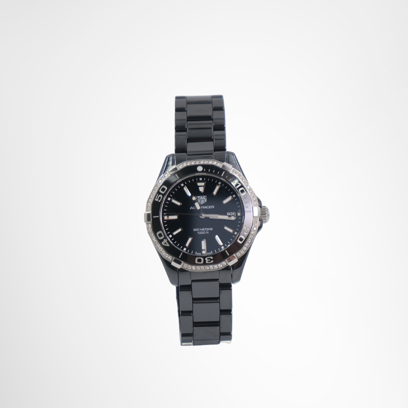 TAGHeuer Preowned Luxury Watch TAG Heuer Aquaracer WAY1395.BH0716 Front View