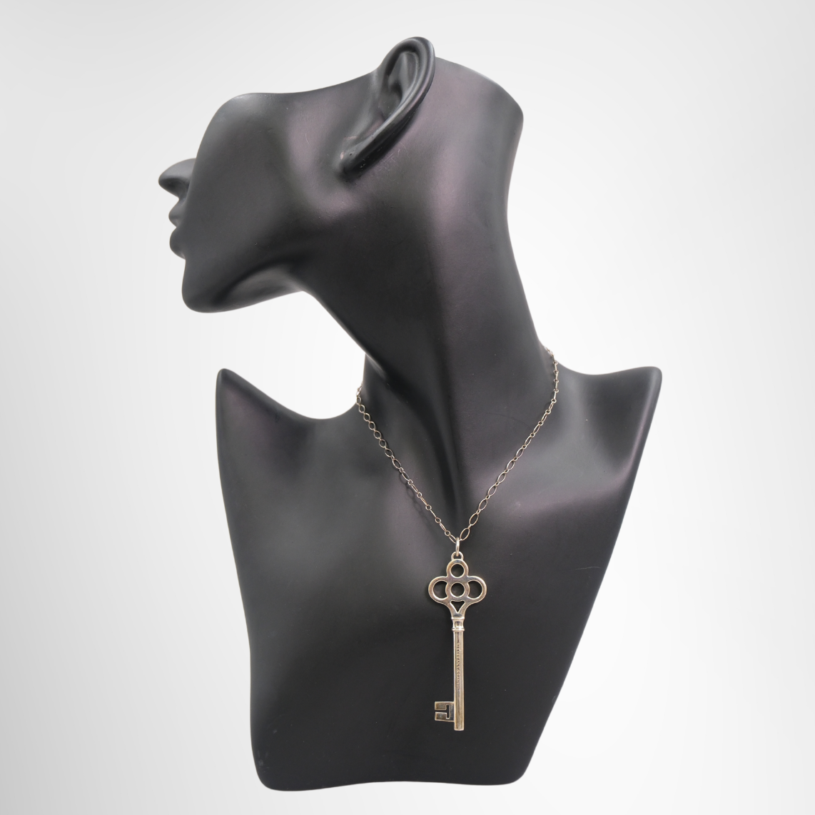 Crown Key Pendant Necklace