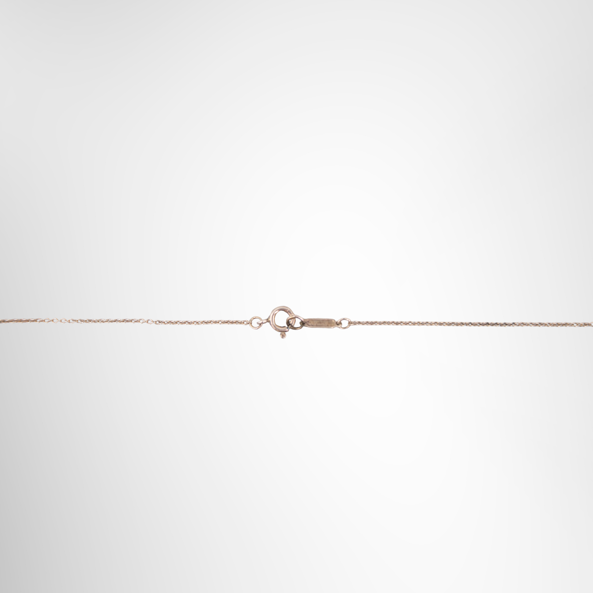 Diamond Heart Tag Pendant Necklace