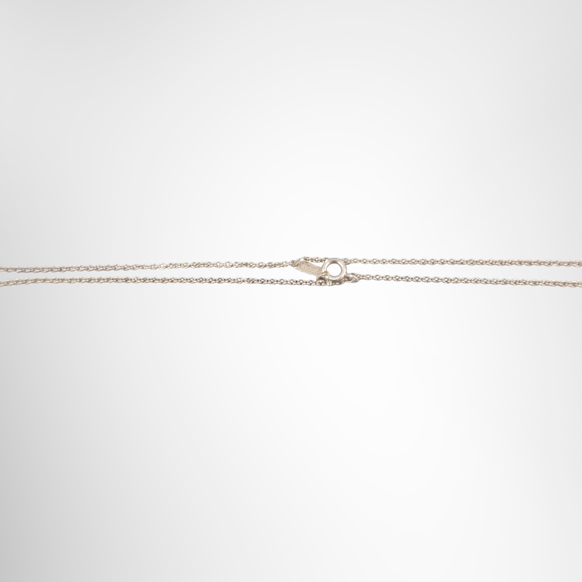 Infinity Double Chain Pendant Necklace
