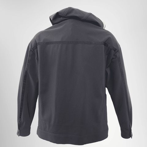 Valentino Black Nylon V-Logo Jacket – Pre-Owned Luxury Apparel – Antonio & Co Back View