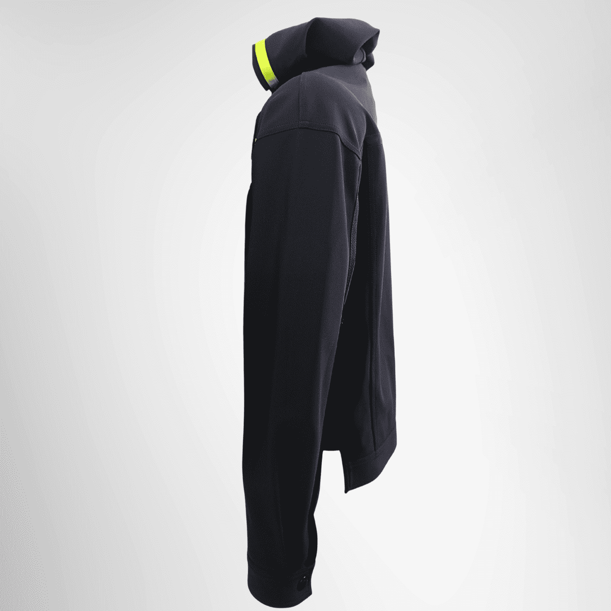 Valentino Black Nylon V-Logo Jacket – Pre-Owned Luxury Apparel – Antonio & Co Side View 2