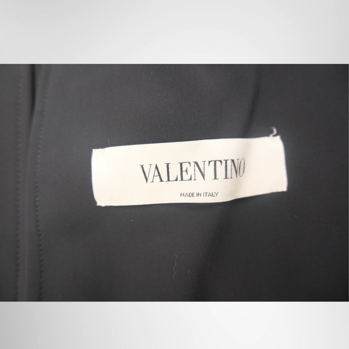 Valentino Black Nylon V-Logo Jacket – Pre-Owned Luxury Apparel – Antonio & Co Tag