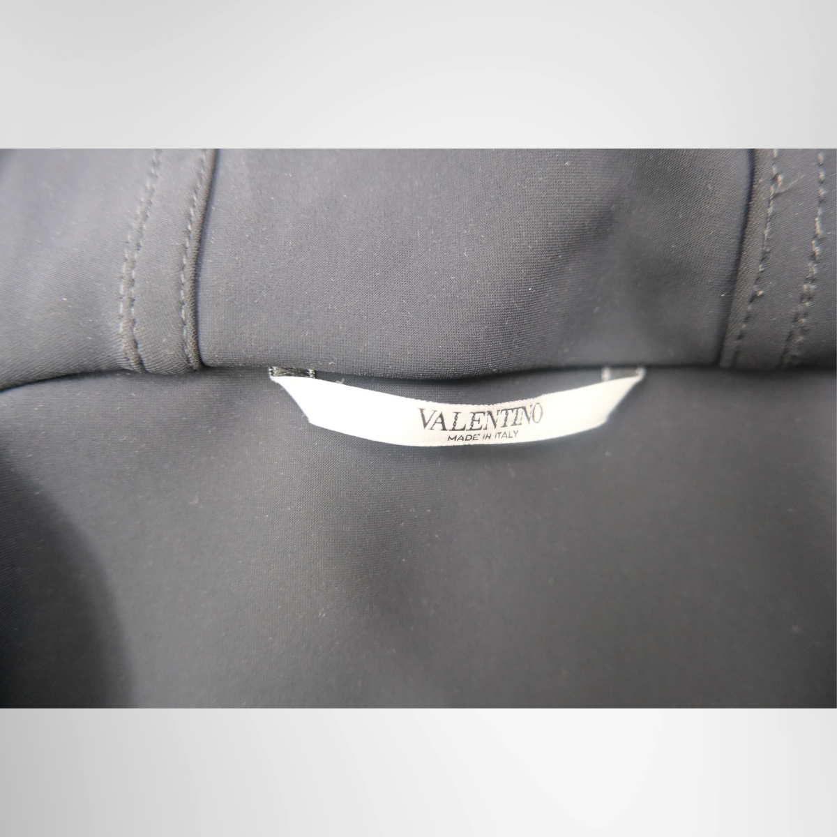 Valentino Black Nylon V-Logo Jacket – Pre-Owned Luxury Apparel – Antonio & Co Tag 2