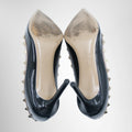 Valentino Garavani Patent Rockstud Pump – Pre-Owned Luxury Brand Shoes – Antonio & Co Soles View