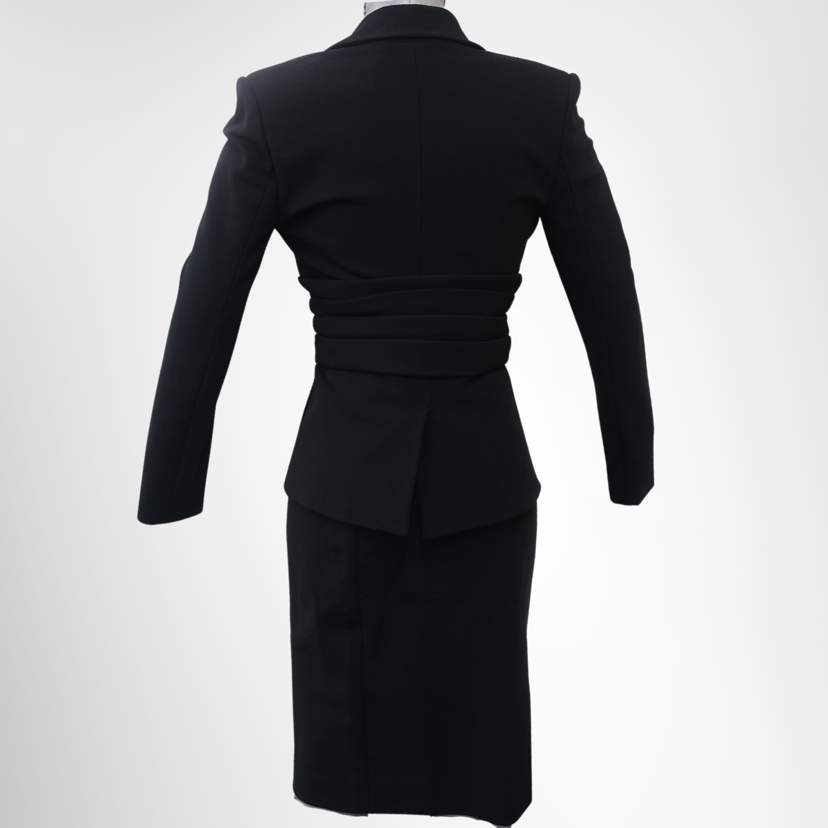 Valentino Skirt Suit Set-Up – Pre-Owned Luxury Apparel – Antonio & Co Back View
