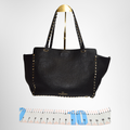 Valentino Preowned Luxury Bag Rockstud Tote Back View