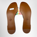 Valentino Preowned Luxury Escape Slide Sandals Shoes Bottom View - Antonio & Co.