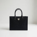 Versace Preowned Luxury Bag La Medusa Tote Front View