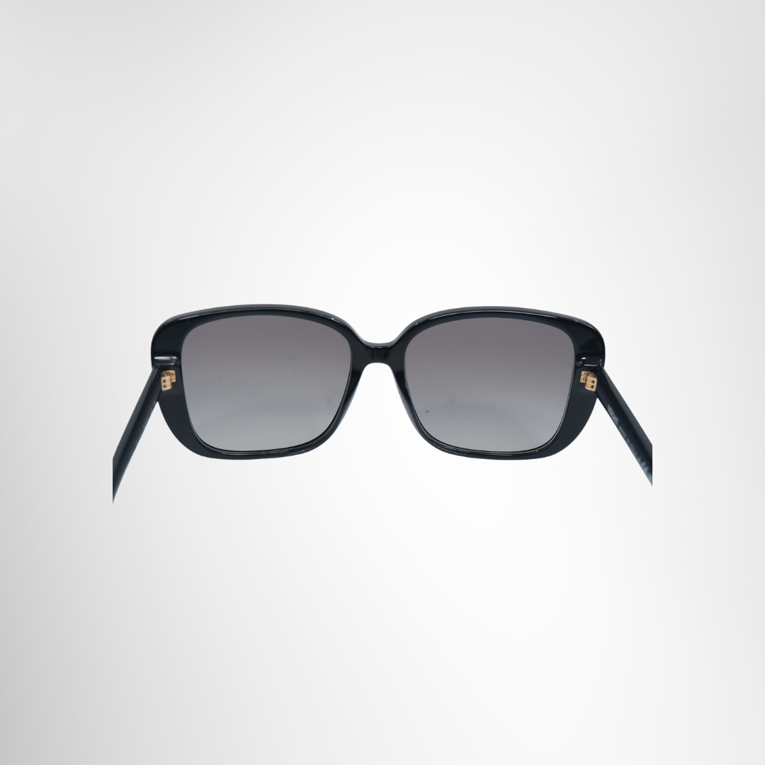 Versace Preowned Luxury Sunglasses VE4357 Black Grey Gradient Sunglasses Back View