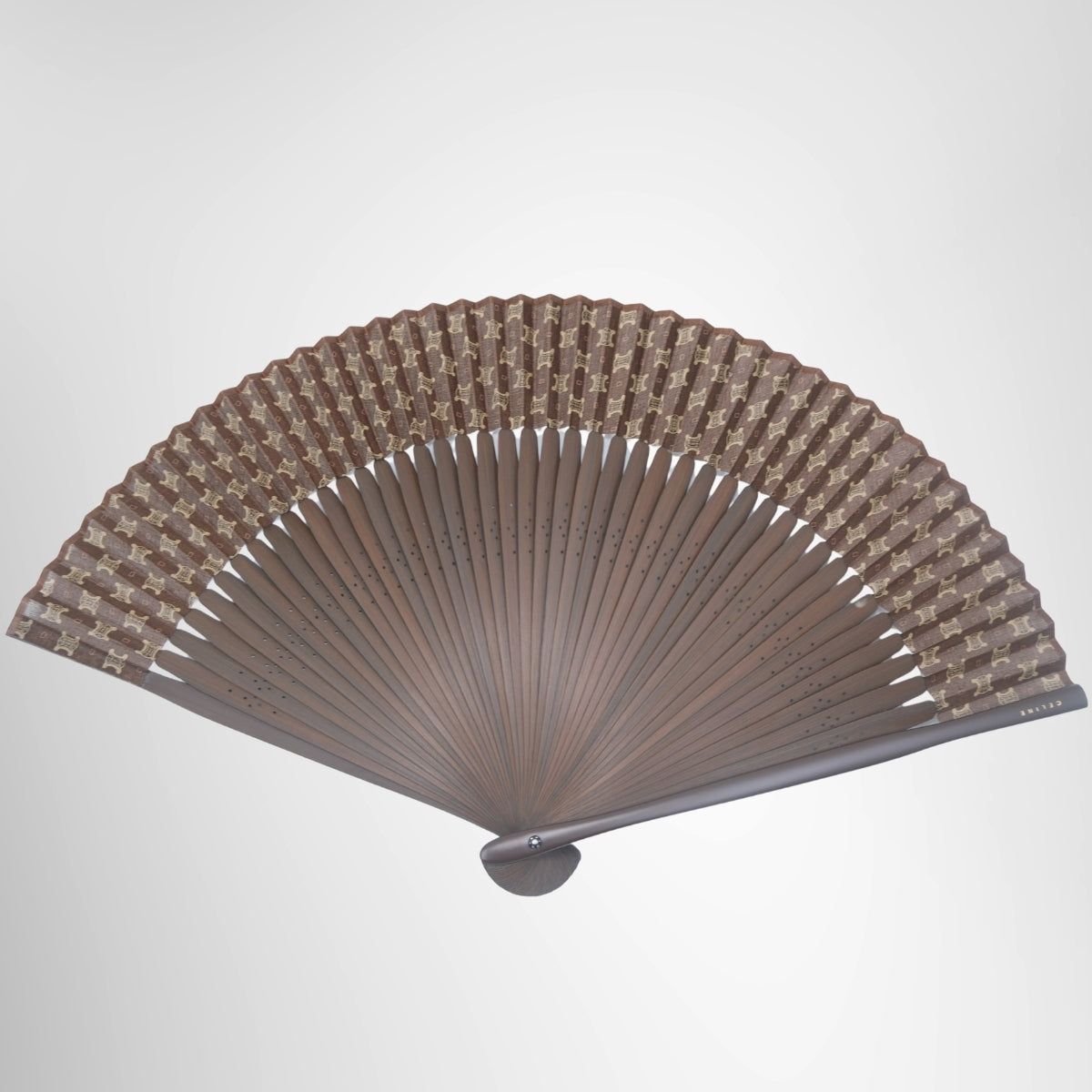 Celine Folding Fan – Pre-Owned Luxury Brand Accessories – Antonio & Co Front View 