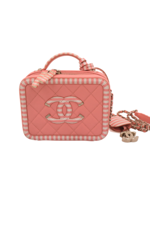CC Filigree vanity case bag
