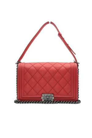 Boy Red Quilted