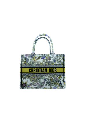 CHRISTIAN DIOR Medium Book Tote Medium IC Lime