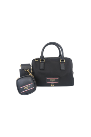 Bally Eillen Minibag In Black Recycled Nylon